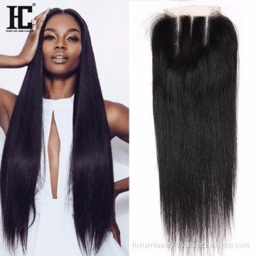 Cheap Wholesale Natural Color 4*4 Straight Curly Body Deep Water Weave 100% Virgin Human Hair Bundle with Closure for Women